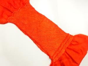 正絹　絞り　帯揚げ